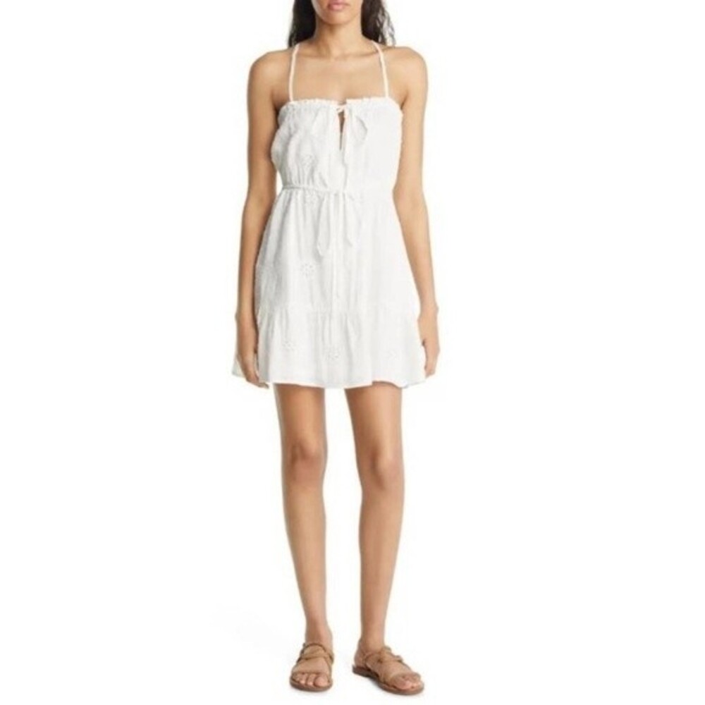 NWT Lulus Perfect Summer Day Eyelet Lace Mini‎ Dress